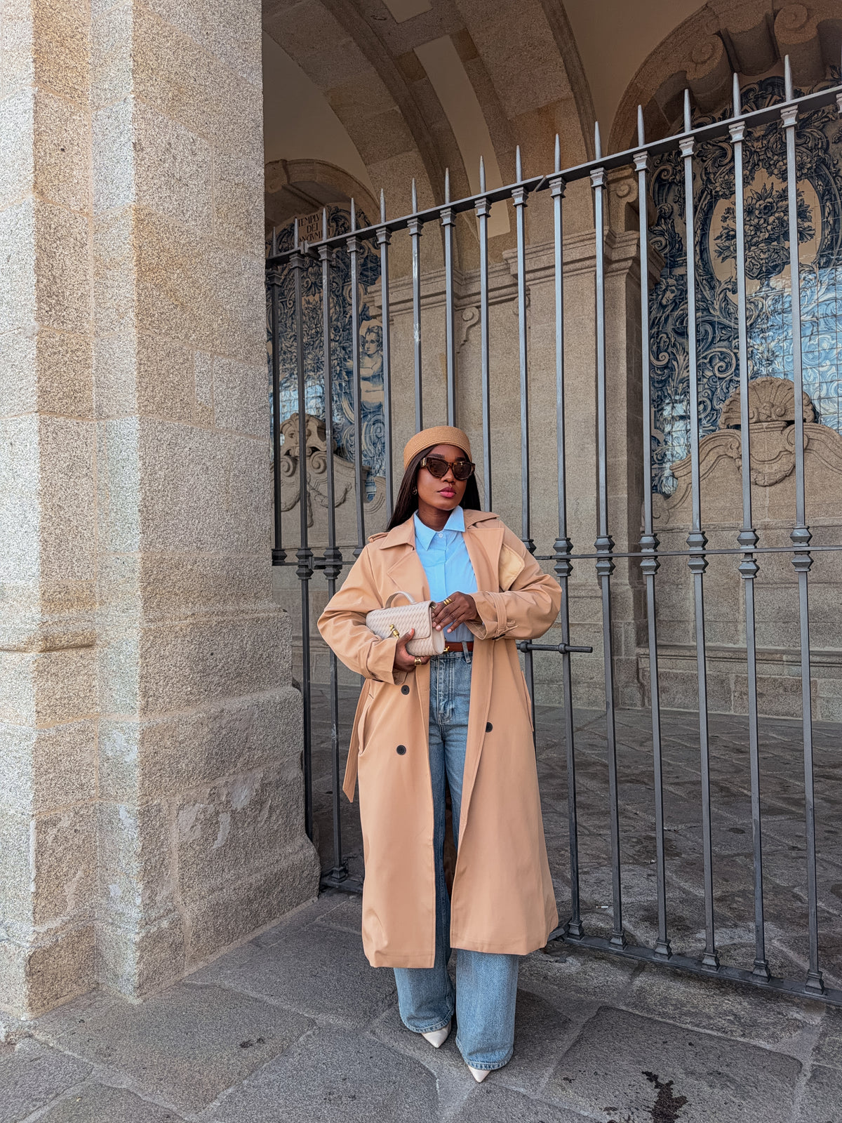 Trench Coat Estruturado Intemporal
