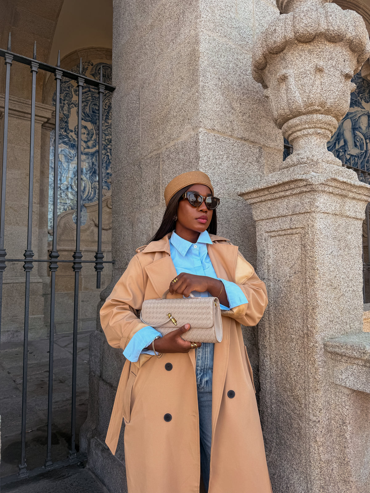 Trench Coat Estruturado Intemporal