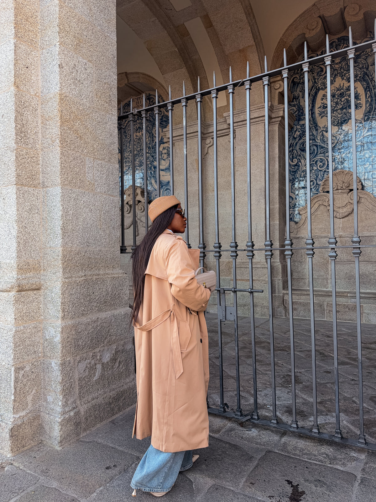 Trench Coat Estruturado Intemporal